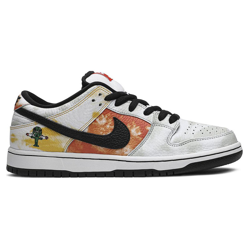 DUNK SB LOW ''TIE-DYE RAYGUN - WHITE''