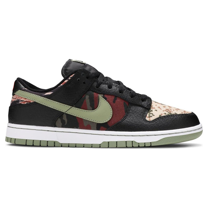 DUNK LOW SE ''BLACK MULTI-CAMO''