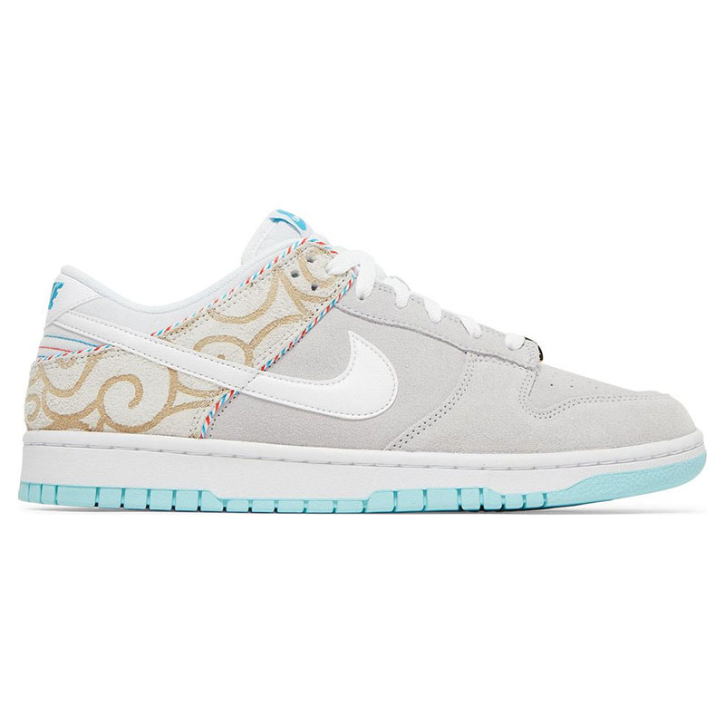 Dunk Low SE ''Barber Shop - Grey''