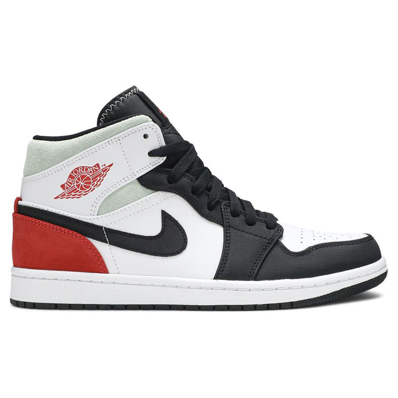 AIR JORDAN 1 MID SE ''RED BLACK TOE''