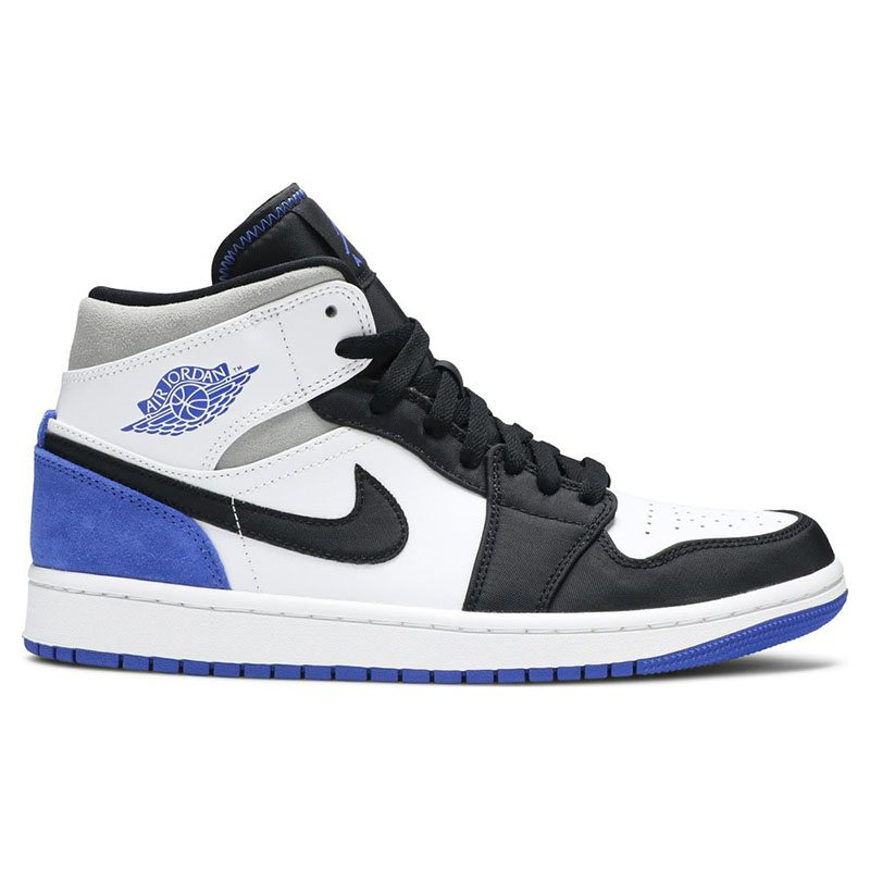 AIR JORDAN 1 MID SE ''ROYAL BLACK TOE''