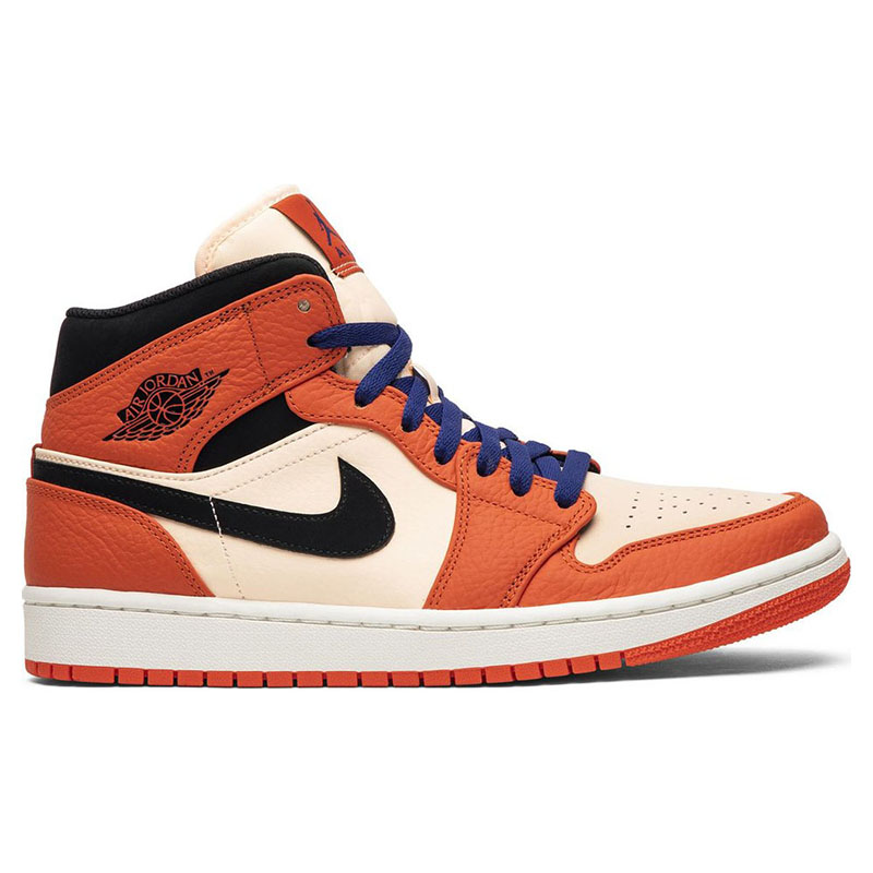 AIR JORDAN 1 RETRO MID SE ''TEAM ORANGE''