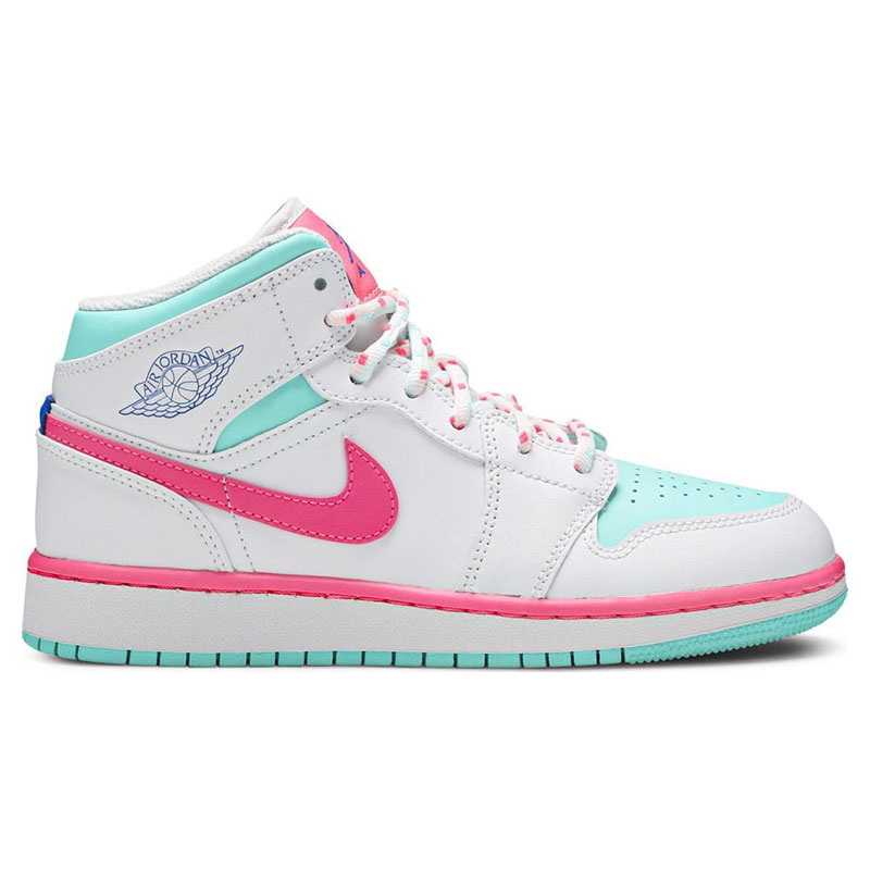 AIR JORDAN 1 MID GS ''DIGITAL PINK''