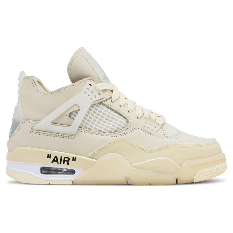 Off-White x Air Jordan 4 ''Sail''