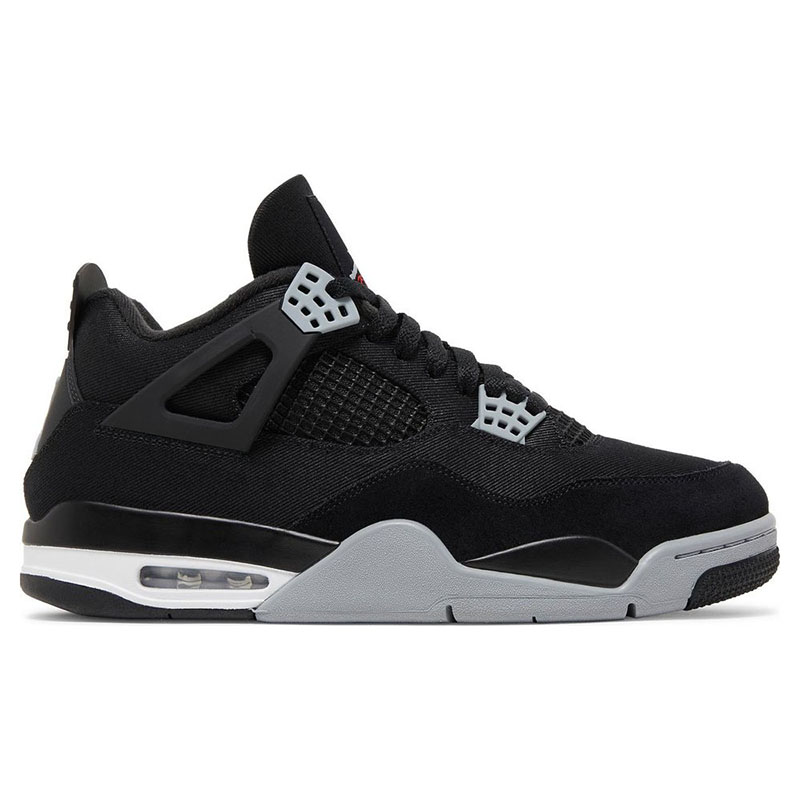 AIR JORDAN 4 RETRO ''BLACK CANVAS''