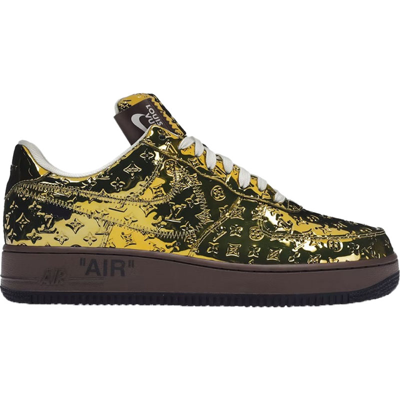l0*is V*t0n x air force 1 low ''metallic gold''