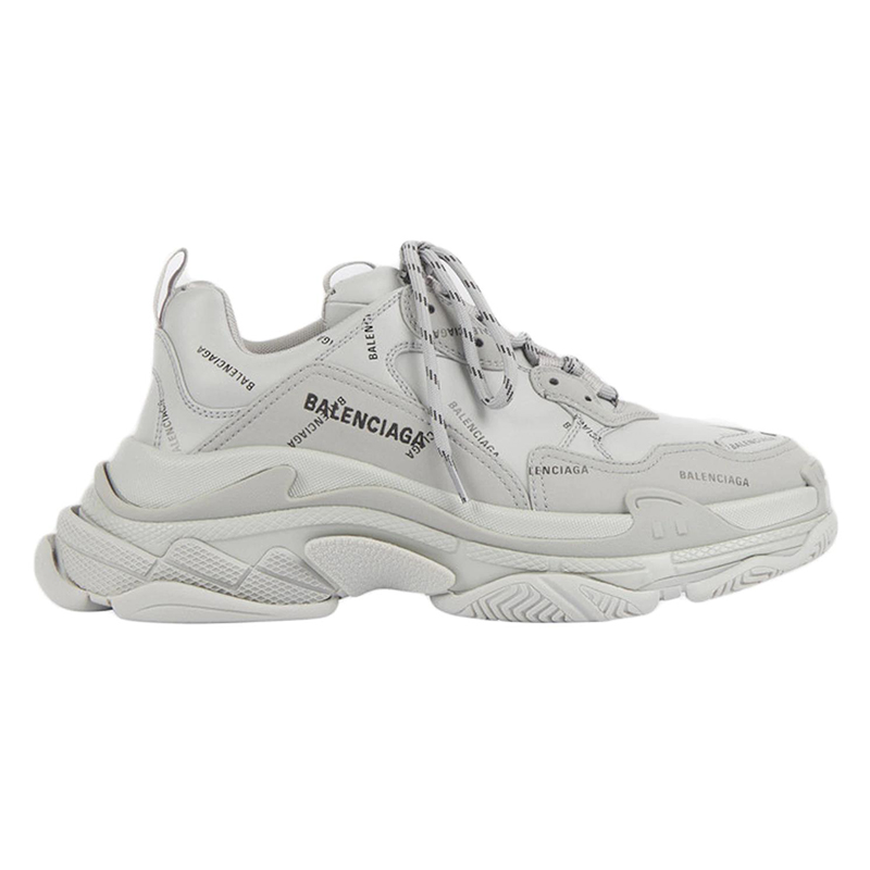 Ba*len*cia*ga triple s ''allover logo - grey''