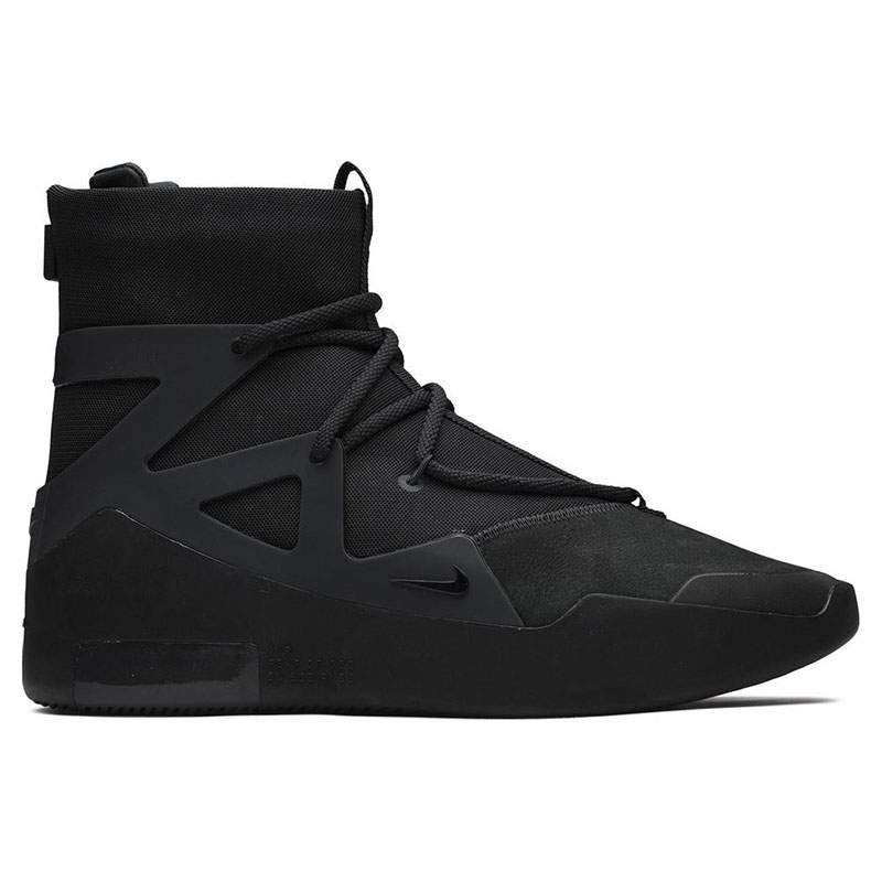 Air Fear of God 1 ''Triple Black''(NUDE SHOES WITHOUT SPECIAL SHOE BOX)
