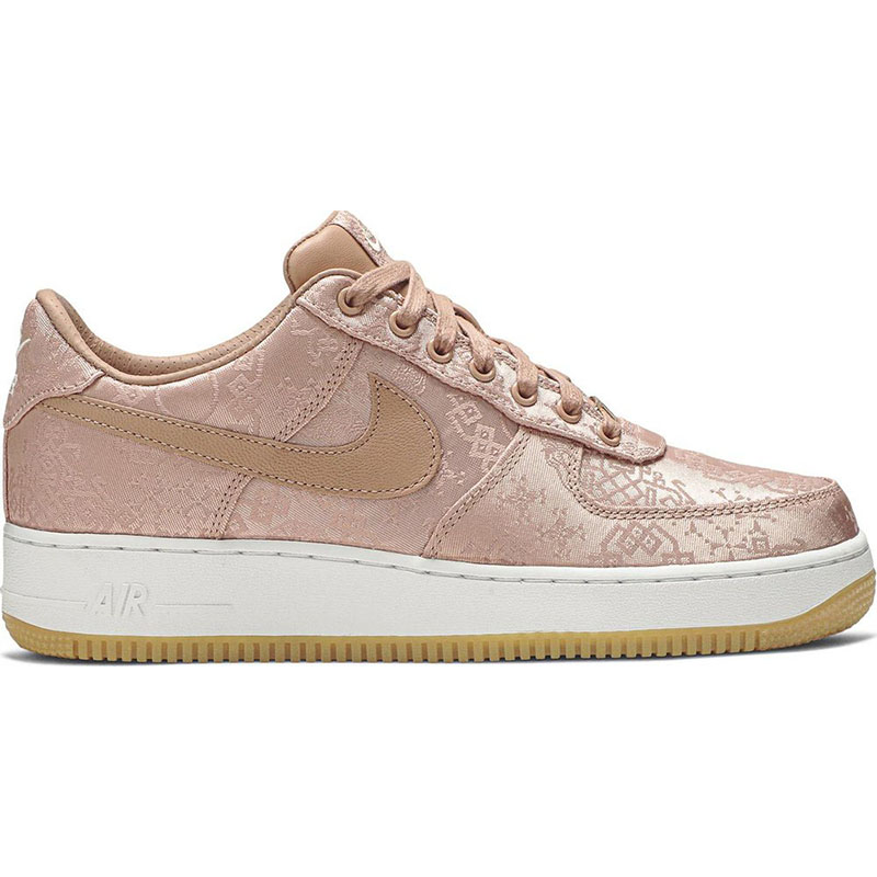CLOT x Air Force 1 Low Premium ''Rose Gold Silk''