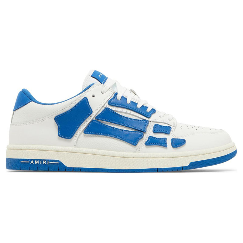 Amiri Skel Top Low ''White Blue''