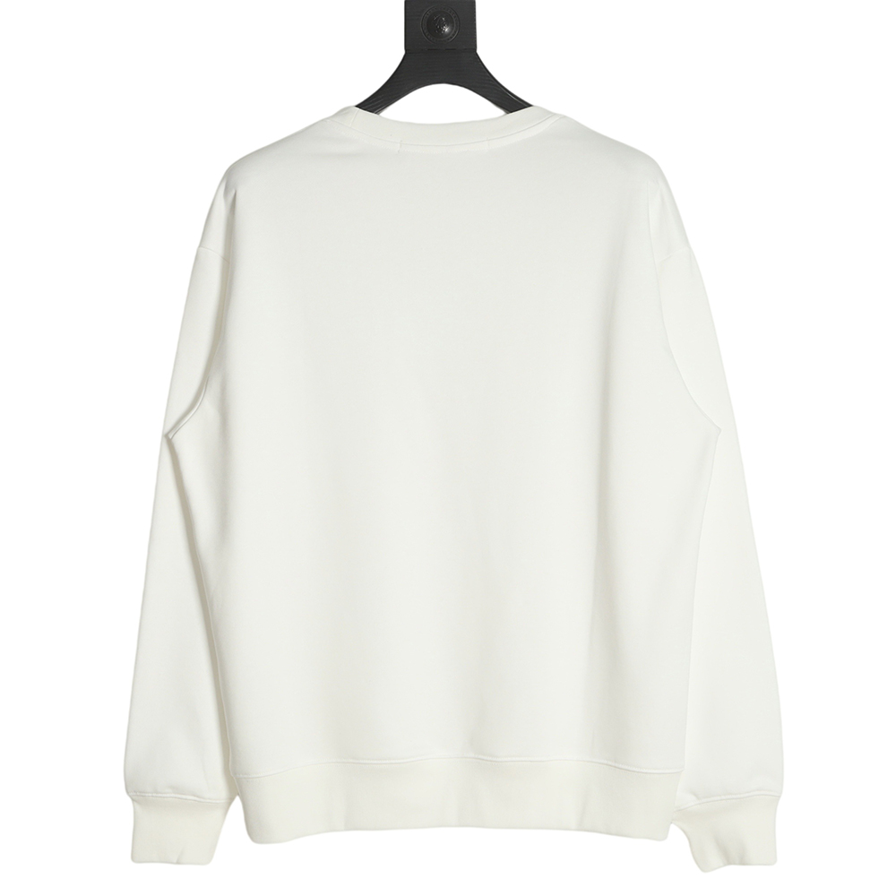 Alexander Wang 22FW Twisted Letters Crewneck Sweatshirt