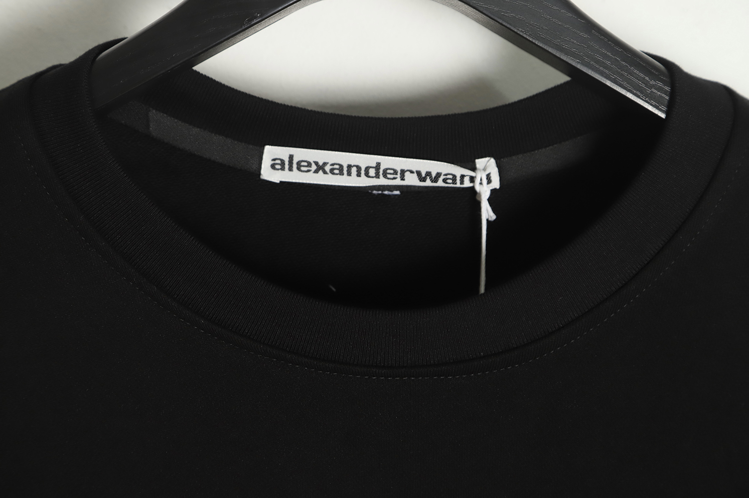 Alexander Wang 22FW Twisted Letters Crewneck Sweatshirt TSK1