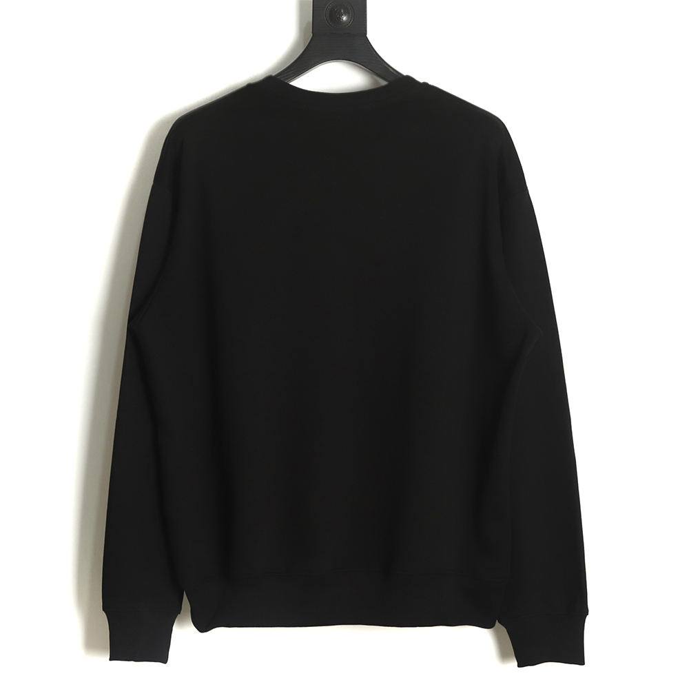 Alexander Wang 22FW Twisted Letters Crewneck Sweatshirt TSK1
