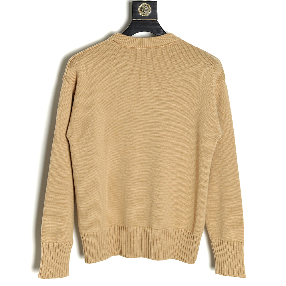 AMI PARIS 21FW Heart Embroidered Round Neck Sweater TSK4