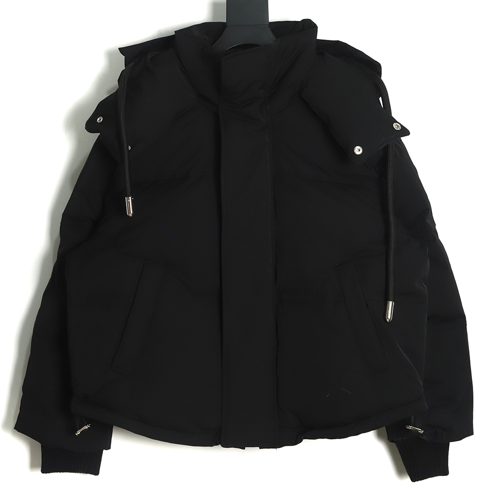 AMI PARIS 22SS solid color hooded down jacket TSK2