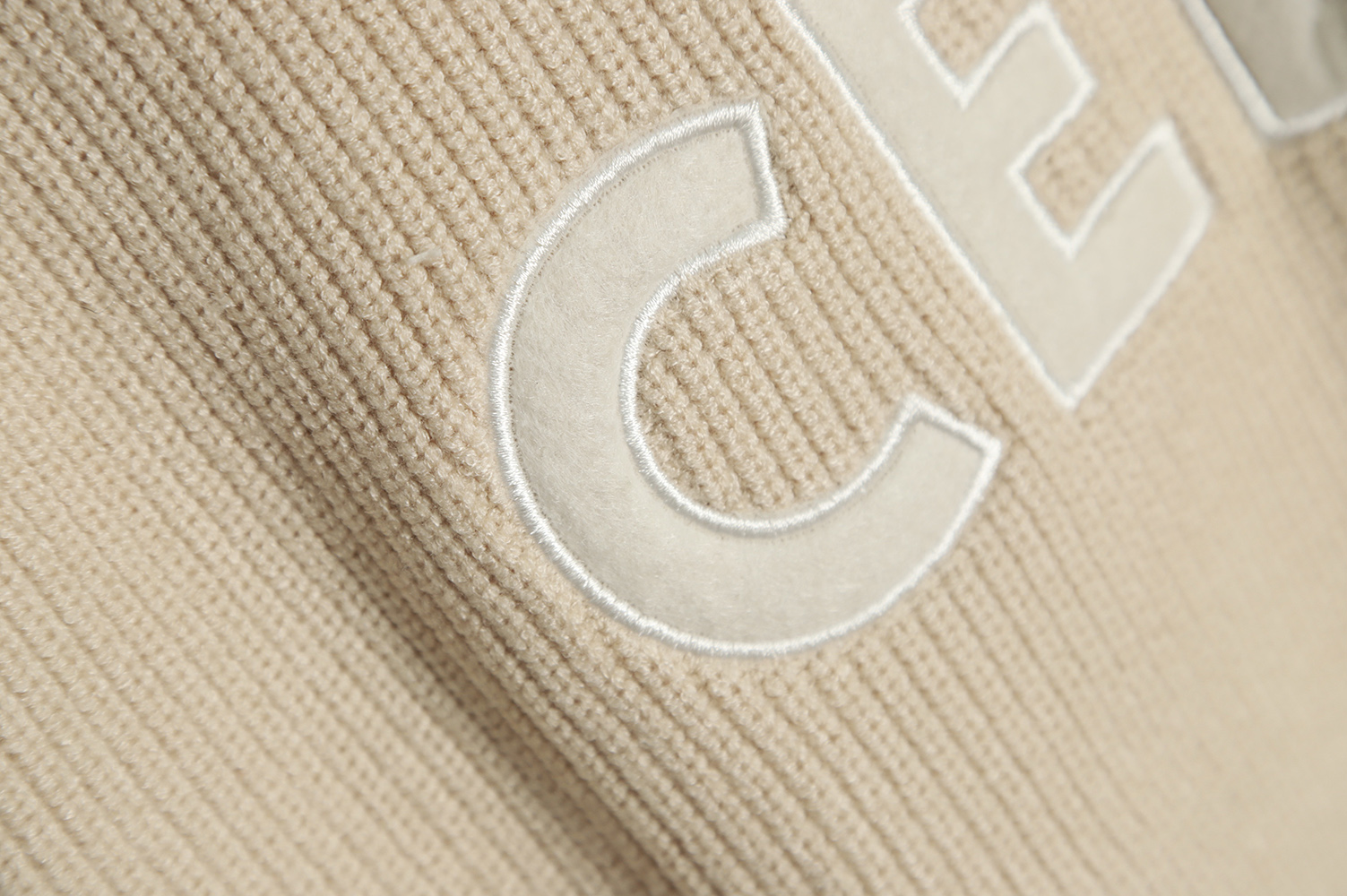 Ce**e monogram embroidered logo sweater