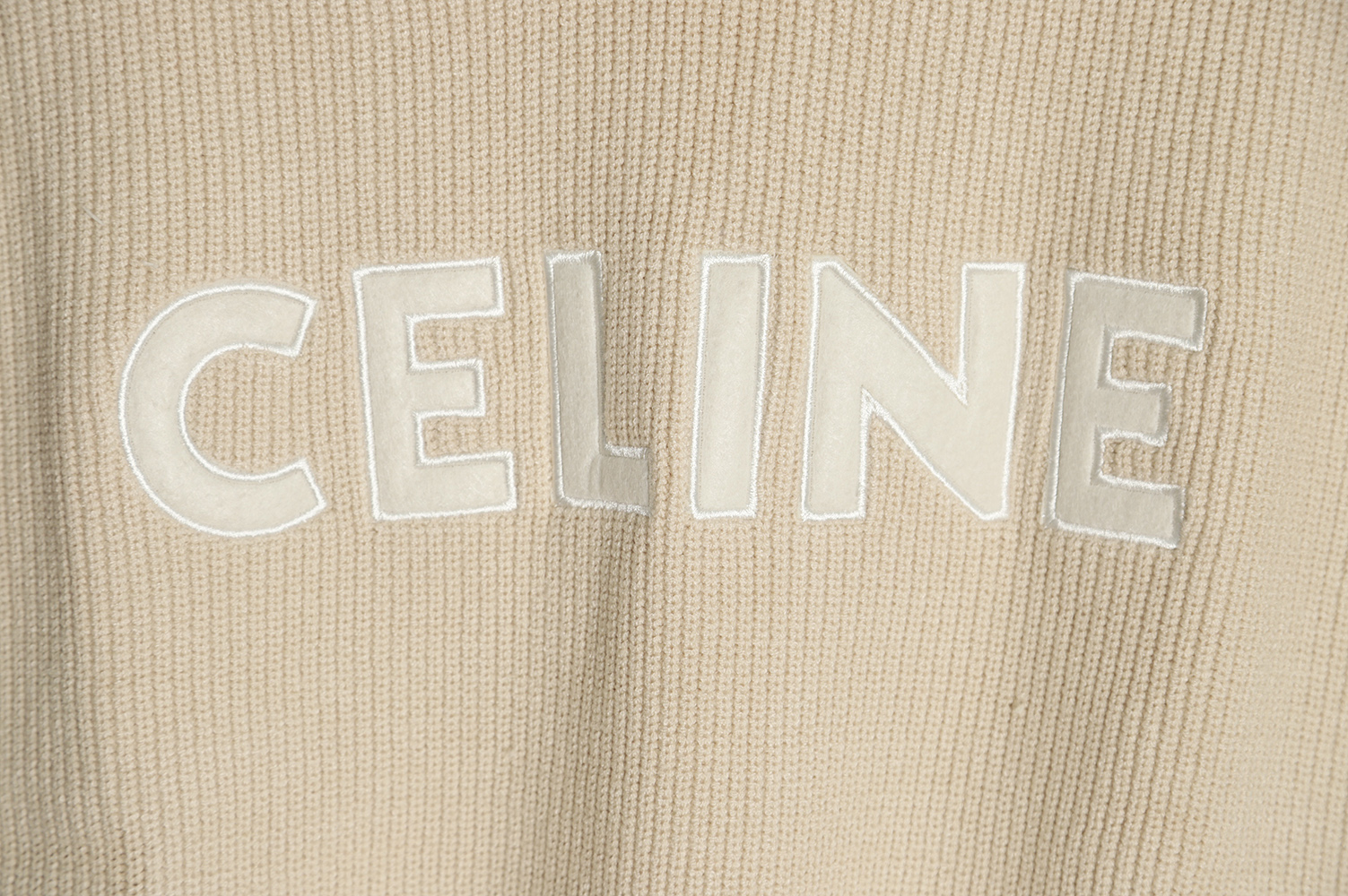 Ce**e monogram embroidered logo sweater