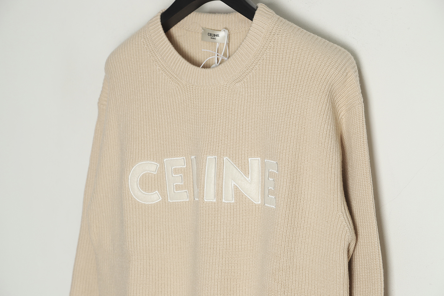 Ce**e monogram embroidered logo sweater