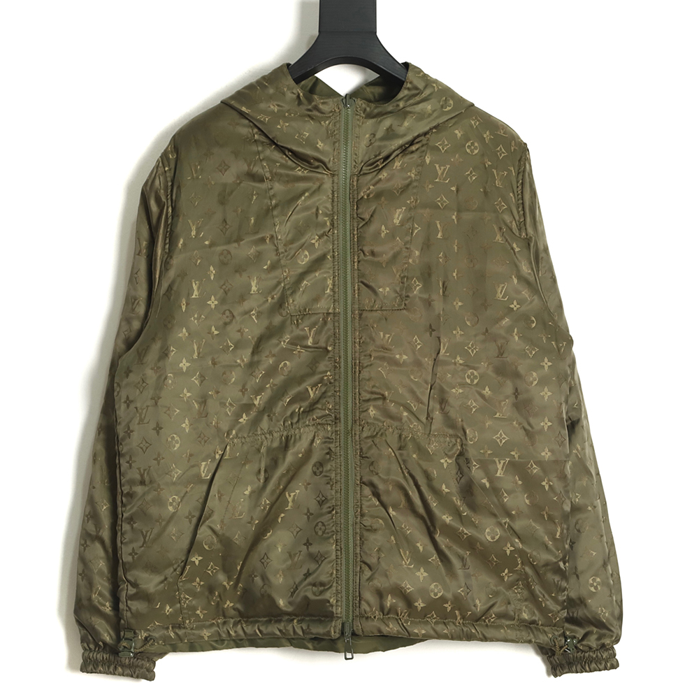 l0*is V*t0n 21ss dark pattern jacquard double-sided jacket tsk1