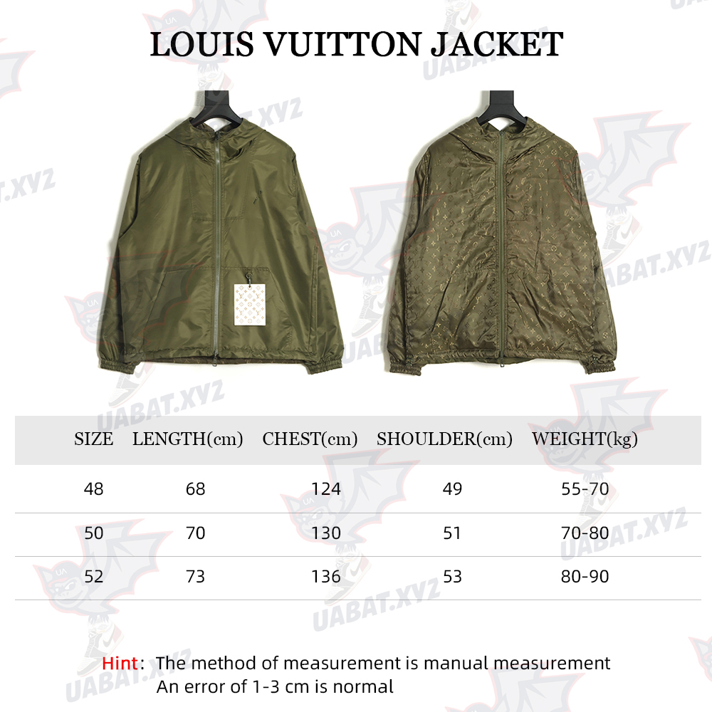 l0*is V*t0n 21ss dark pattern jacquard double-sided jacket tsk1