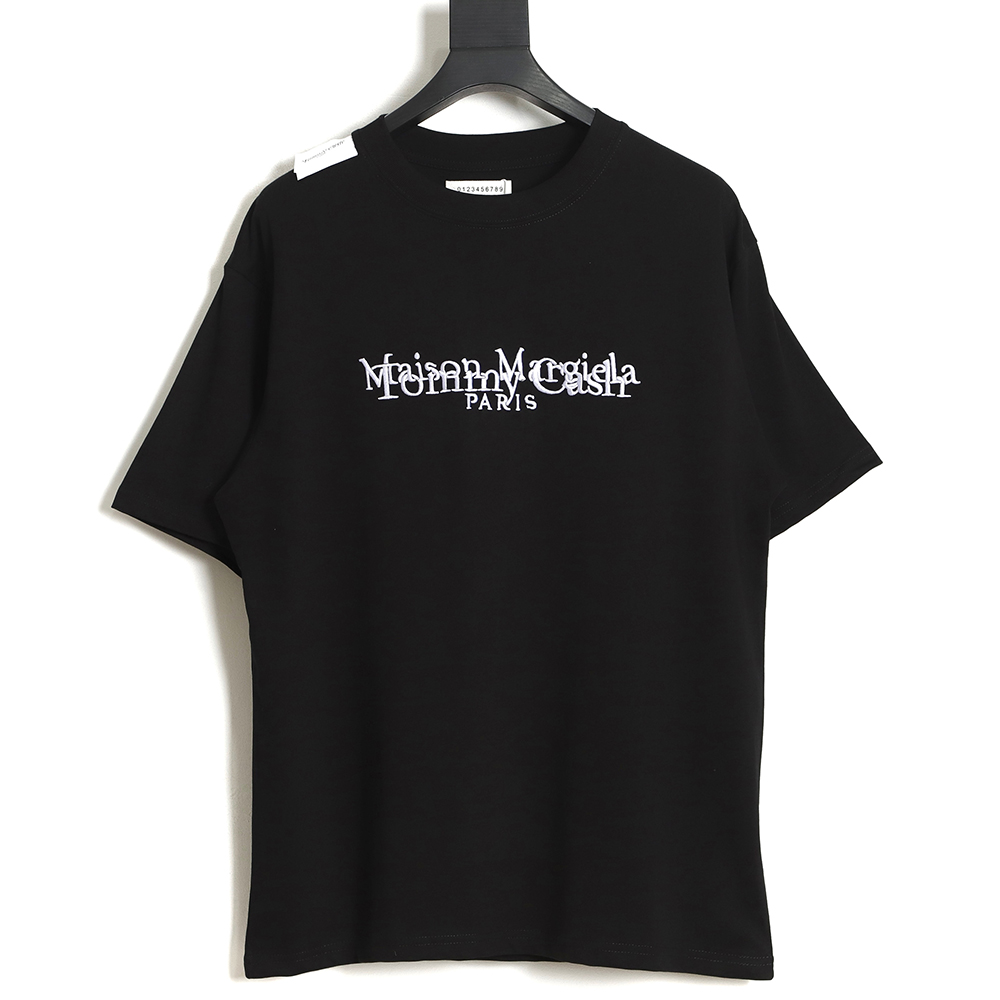 ma*s*n Ma*i*la classic collar embroidered short sleeves