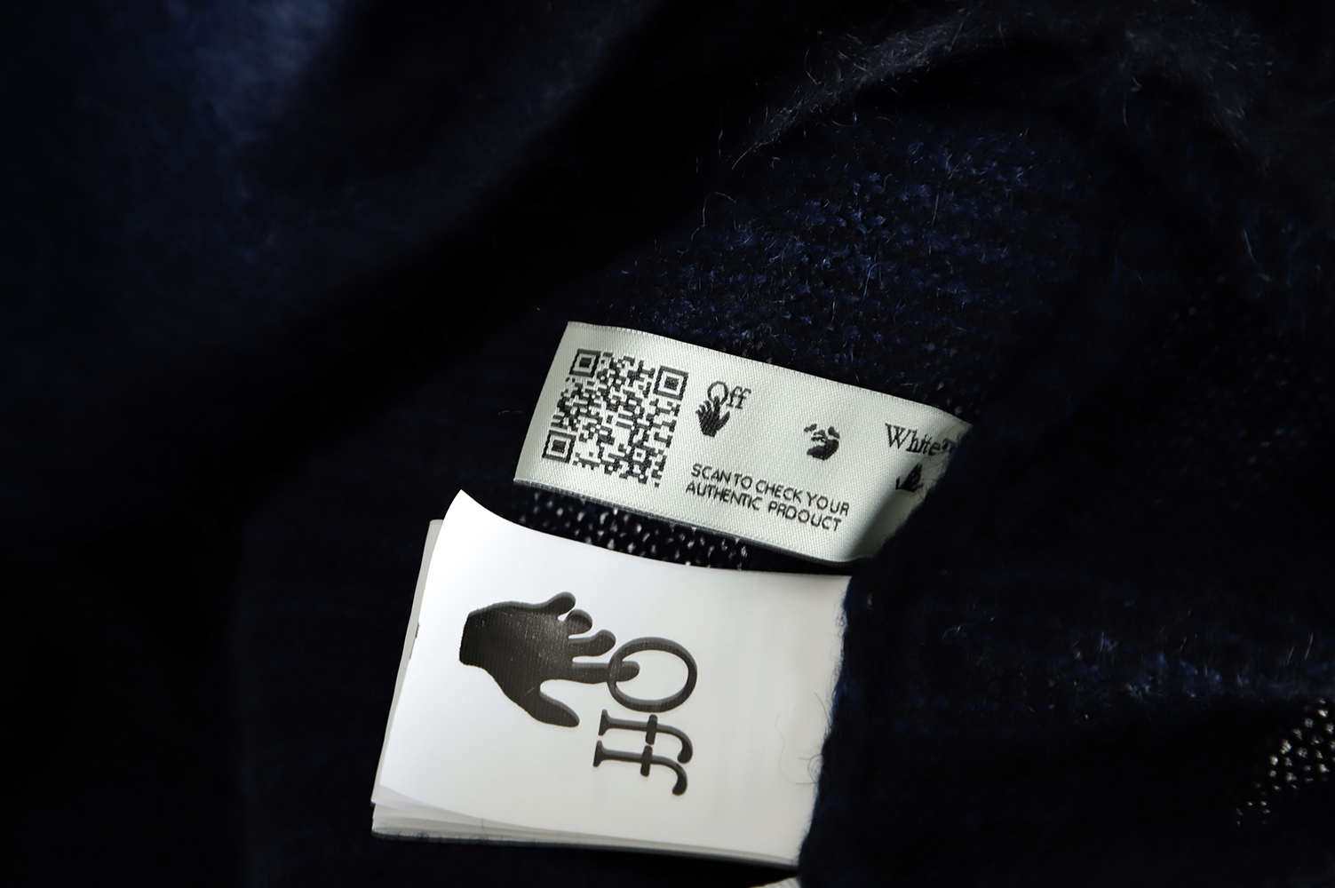 OFF WHITE Mohair Sweater TSK16