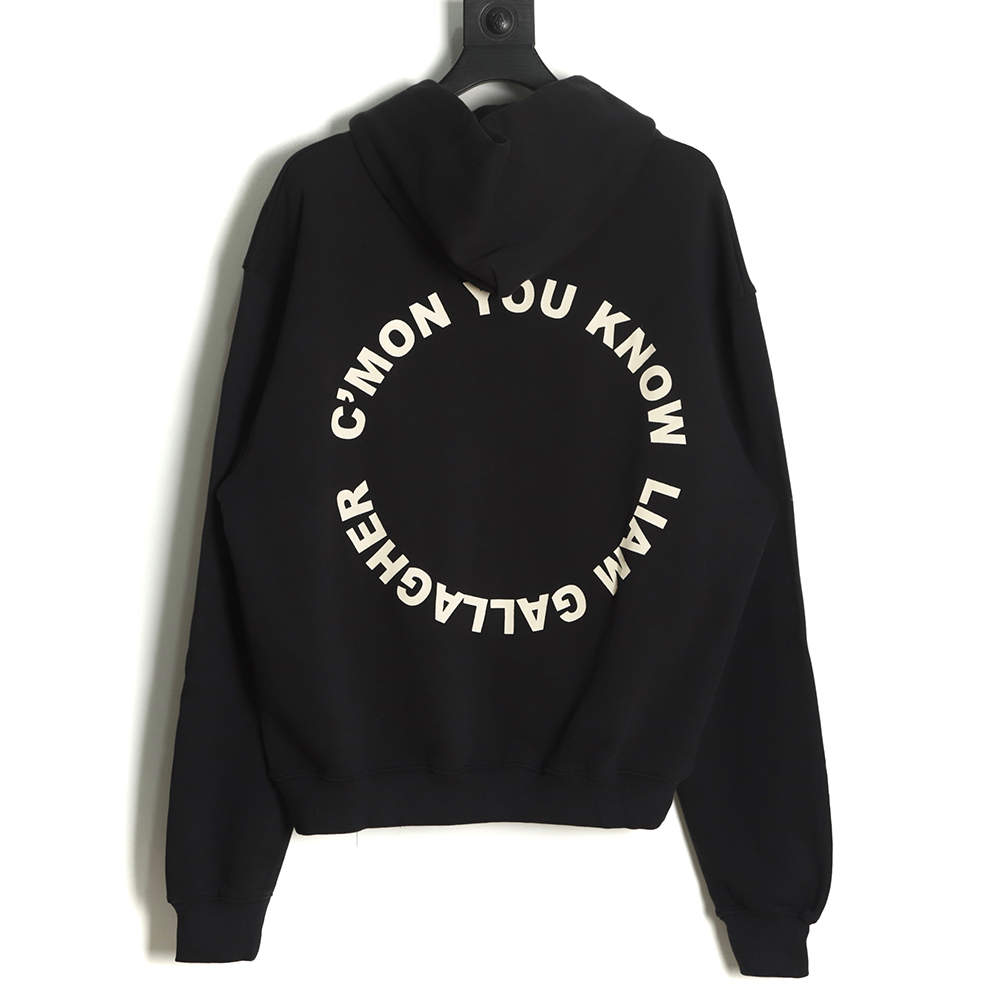 Represent 22FW Singer Print Hoodie TSK1