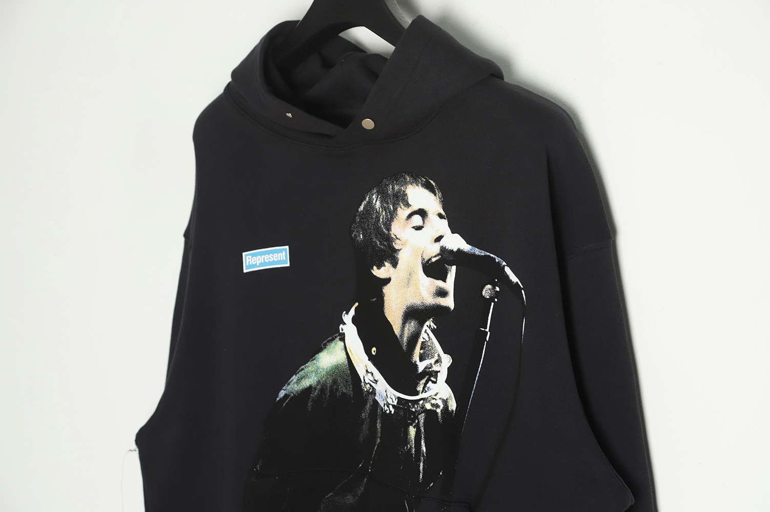 Represent 22FW Singer Print Hoodie TSK1