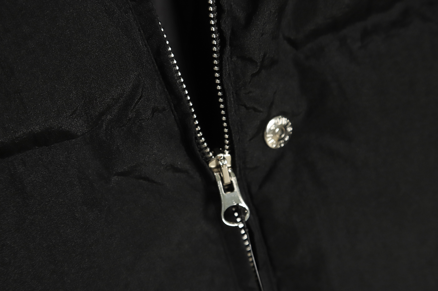 STONE ISLAND Black Ghost Shadow Series Down Jacket