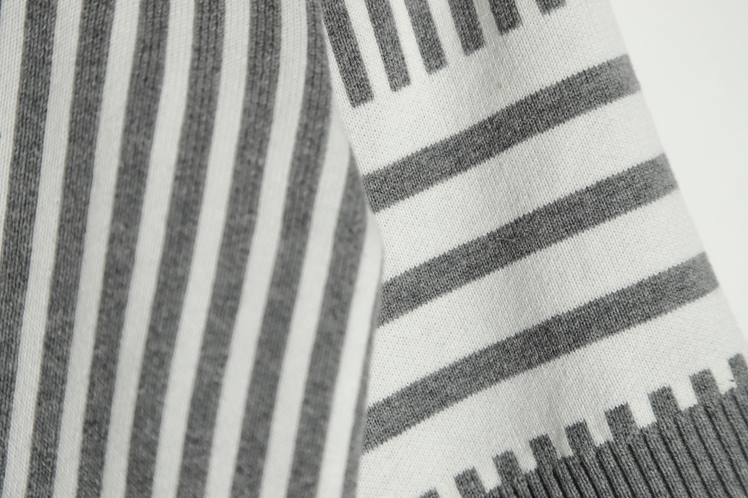 THOM BMOMTHE 22ss striped short sleeve polo shirt