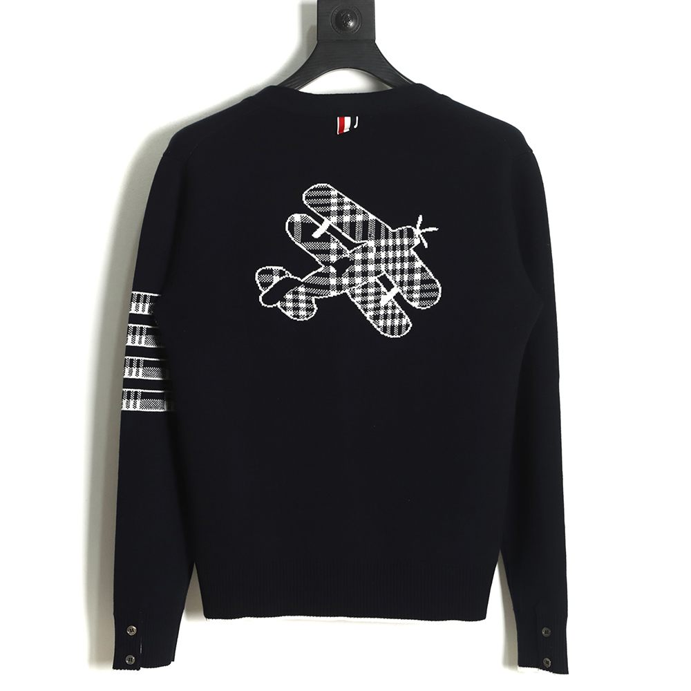 Thom Browne 22FW Airplane Cardigan TSK1