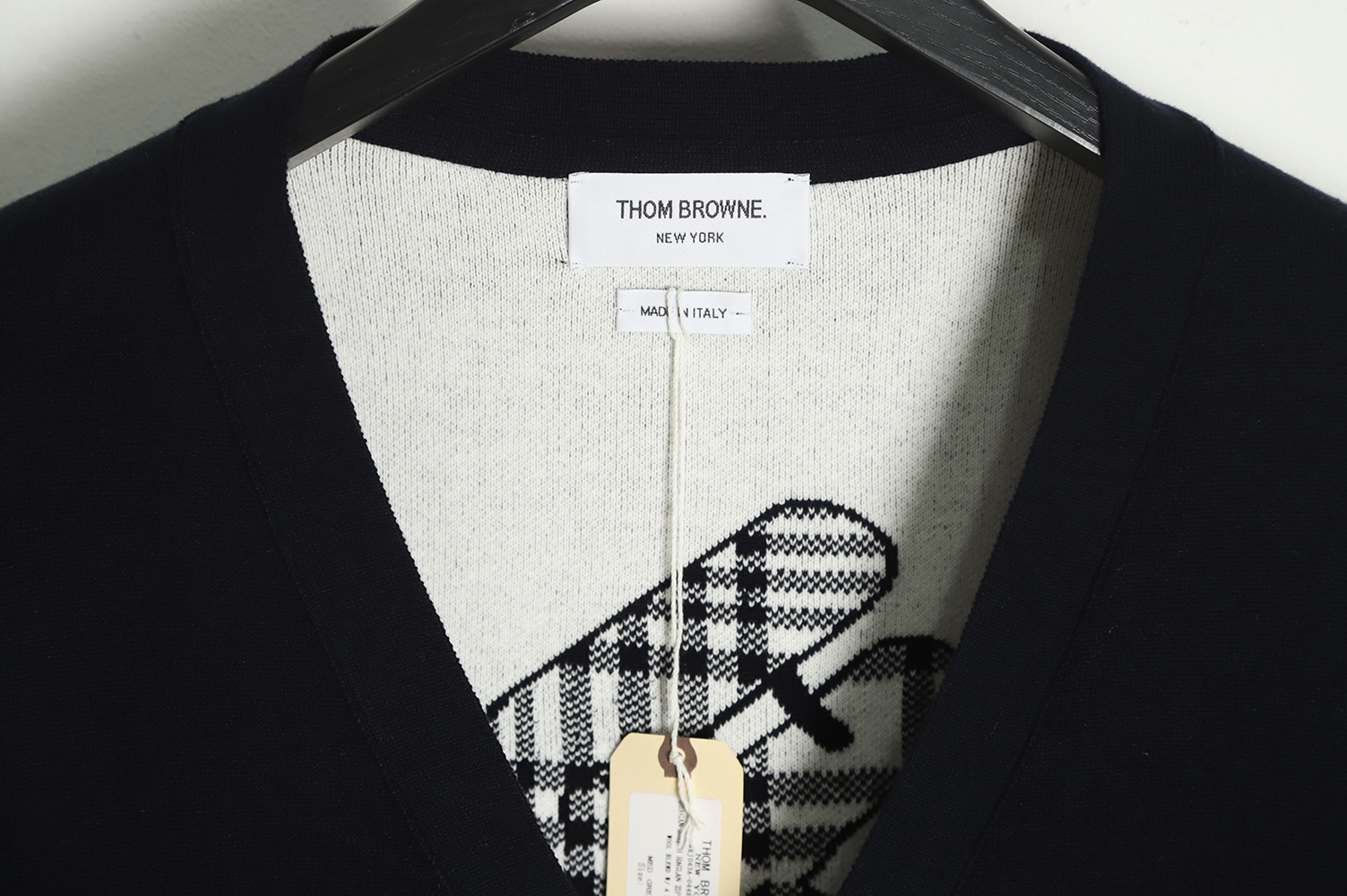 Thom Browne 22FW Airplane Cardigan TSK1