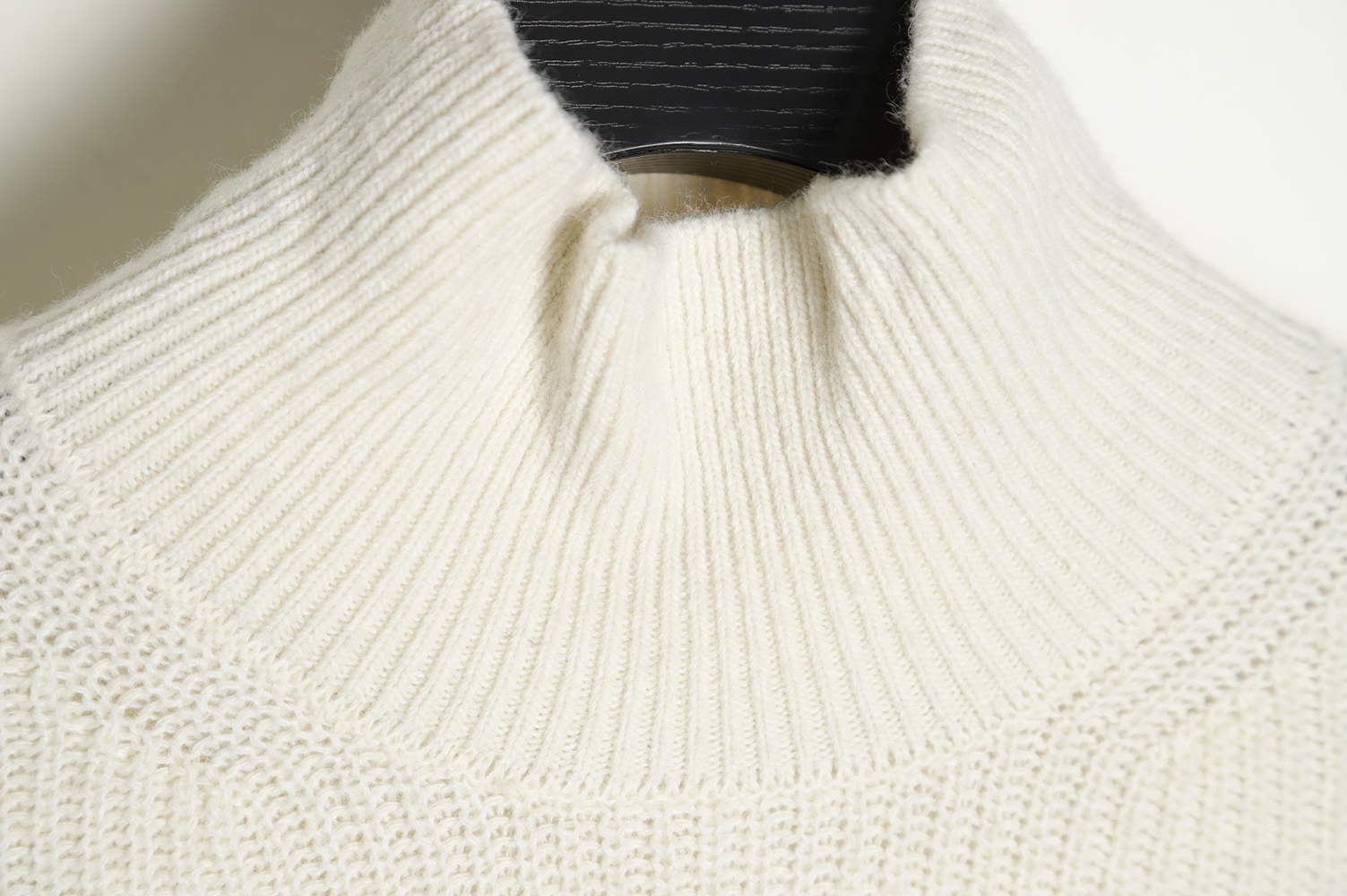 THOM BROWNE Wool turtleneck four-bar sweater