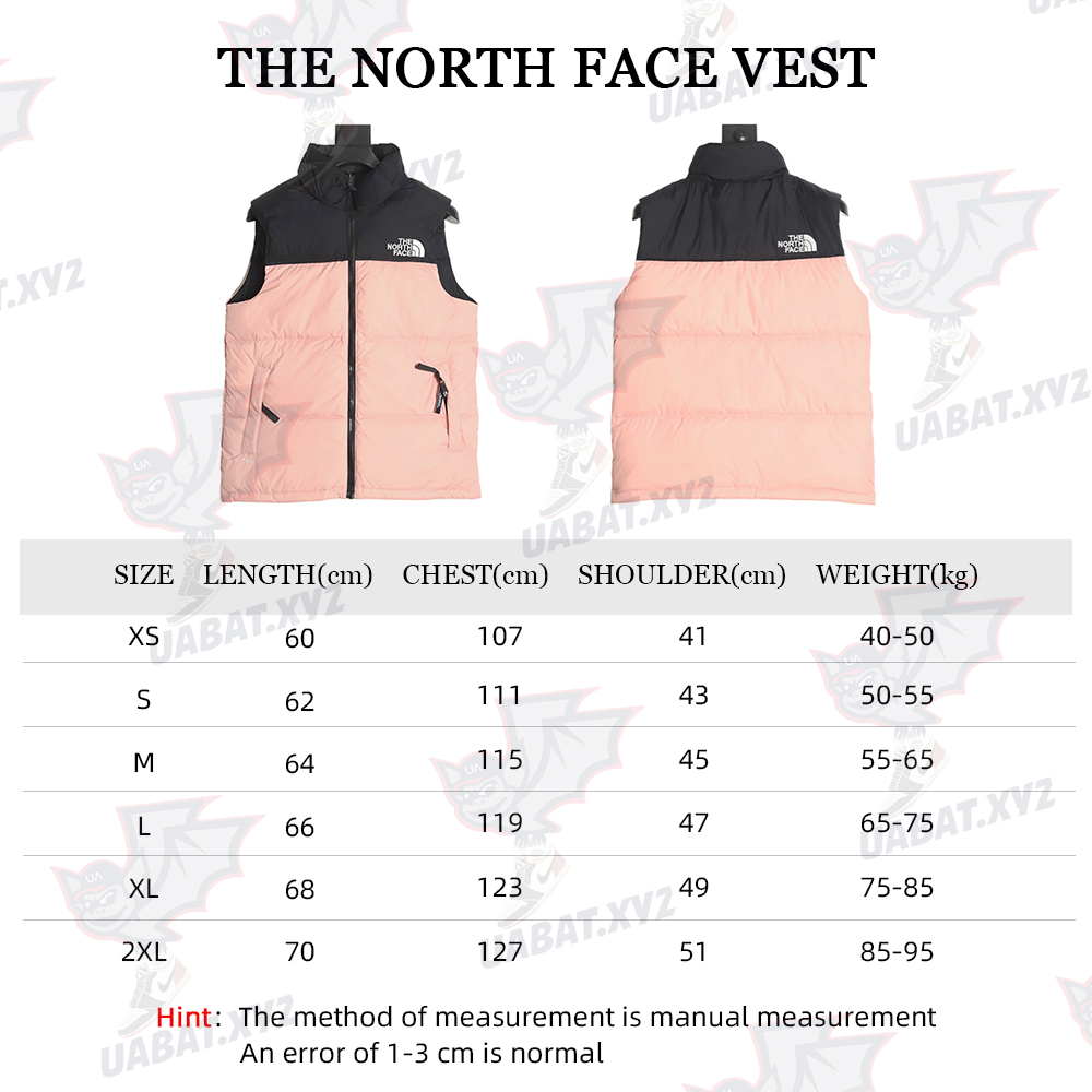 the nor*h F**e classic down vest tsk3
