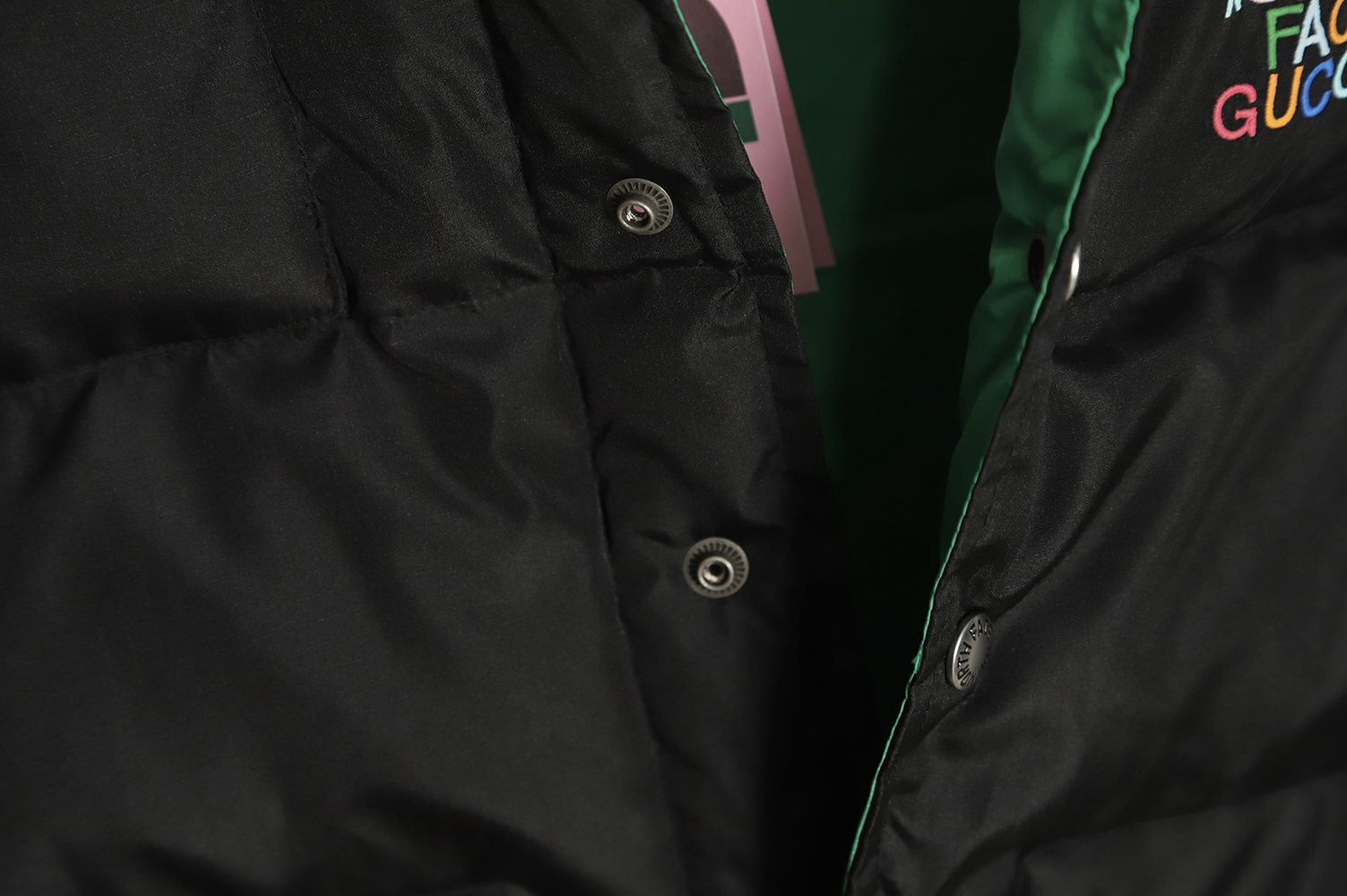 the nor*h f**e x G*u*i joint stand collar down vest tsk1