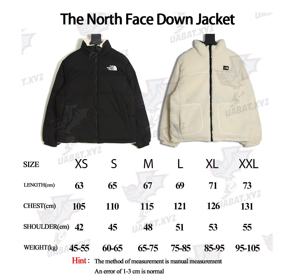 the nor*h F**e fw21 down jacket with stand collar on both sides tsk2