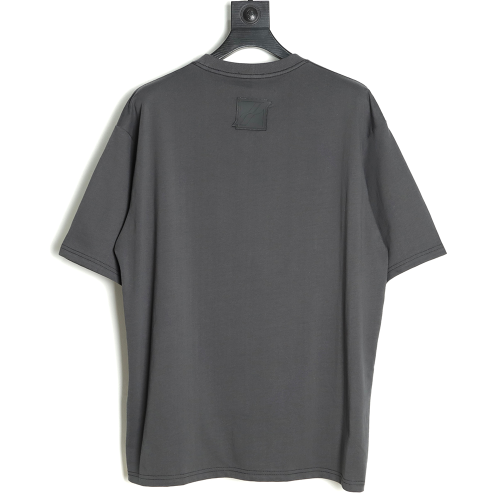 we11 done luminous bullet screen print short-sleeved T-shirt TSK1