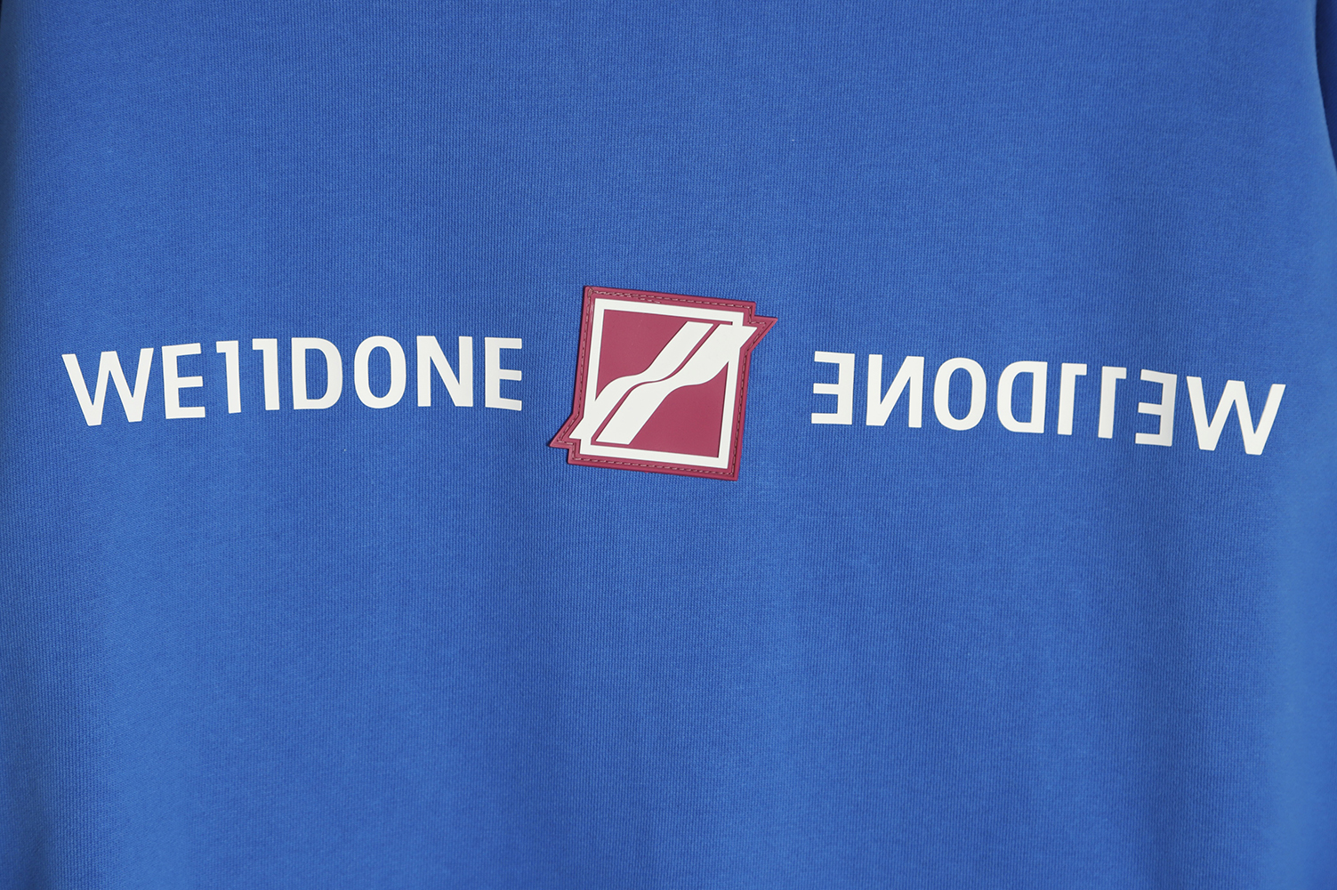 WE11 DONE 22FW Small Block Letter Hoodie TSK1