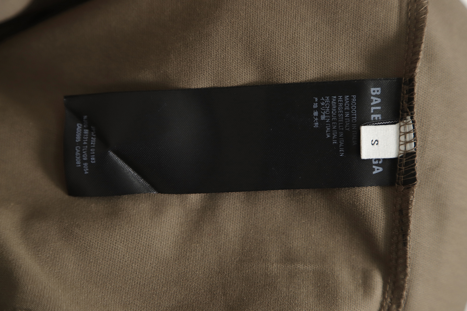 Ba*len*cia*ga burst print short sleeves