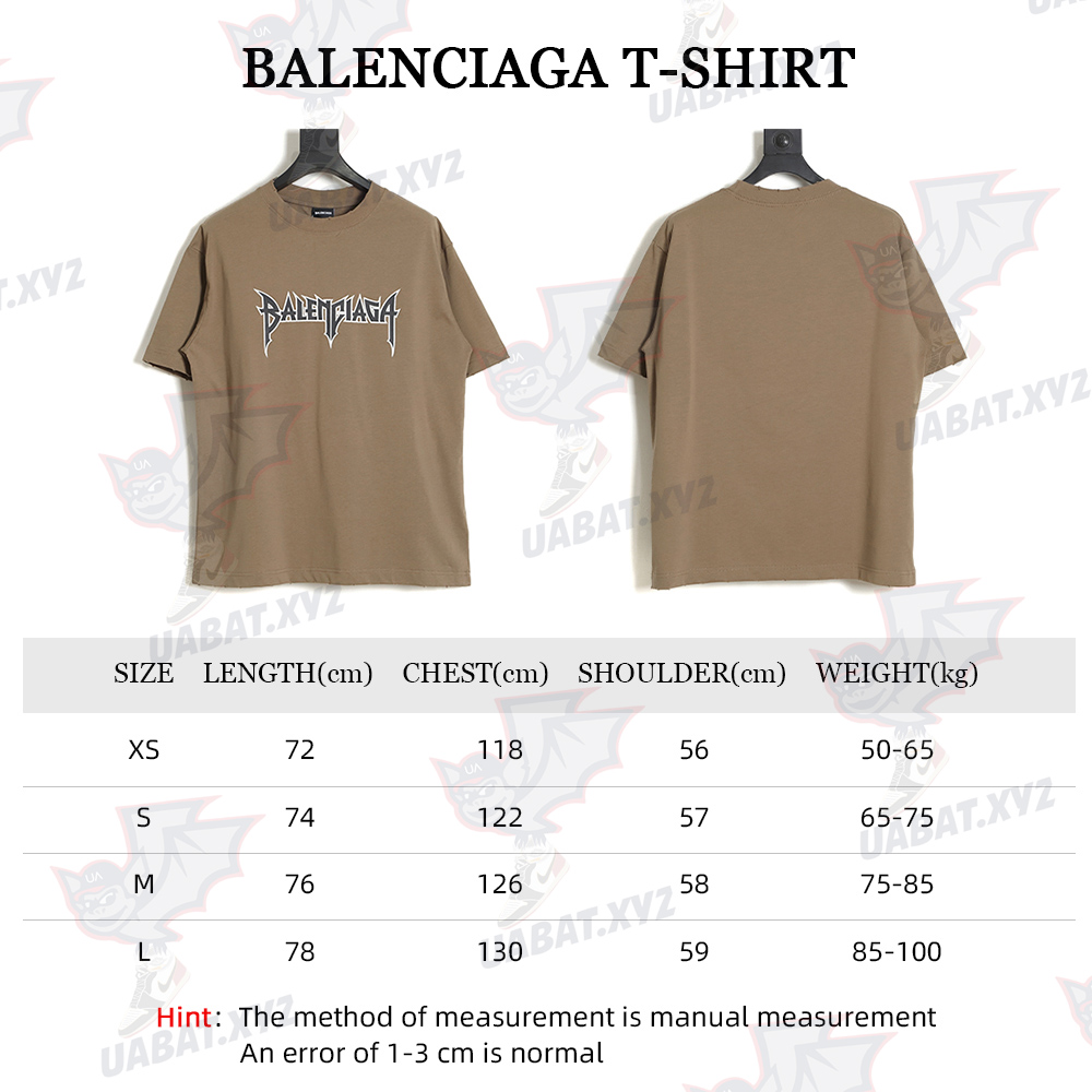 Ba*len*cia*ga burst print short sleeves