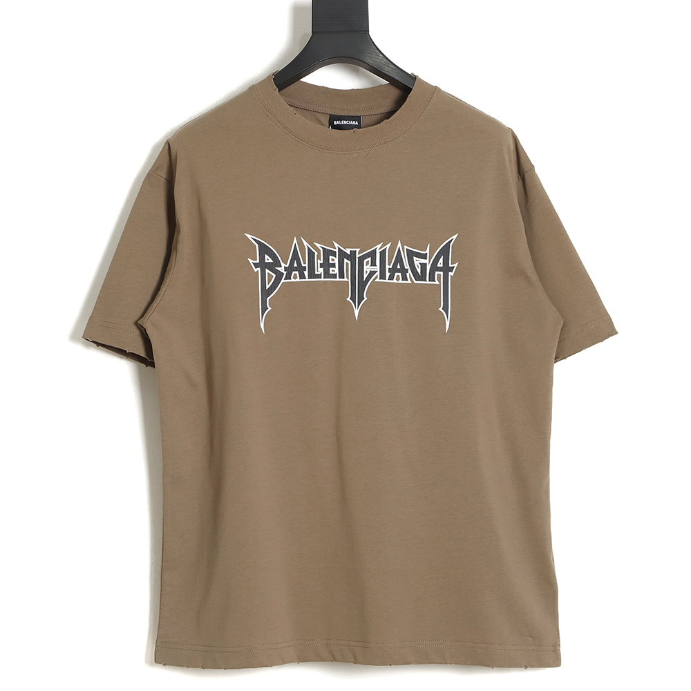 Ba*len*cia*ga burst print short sleeves