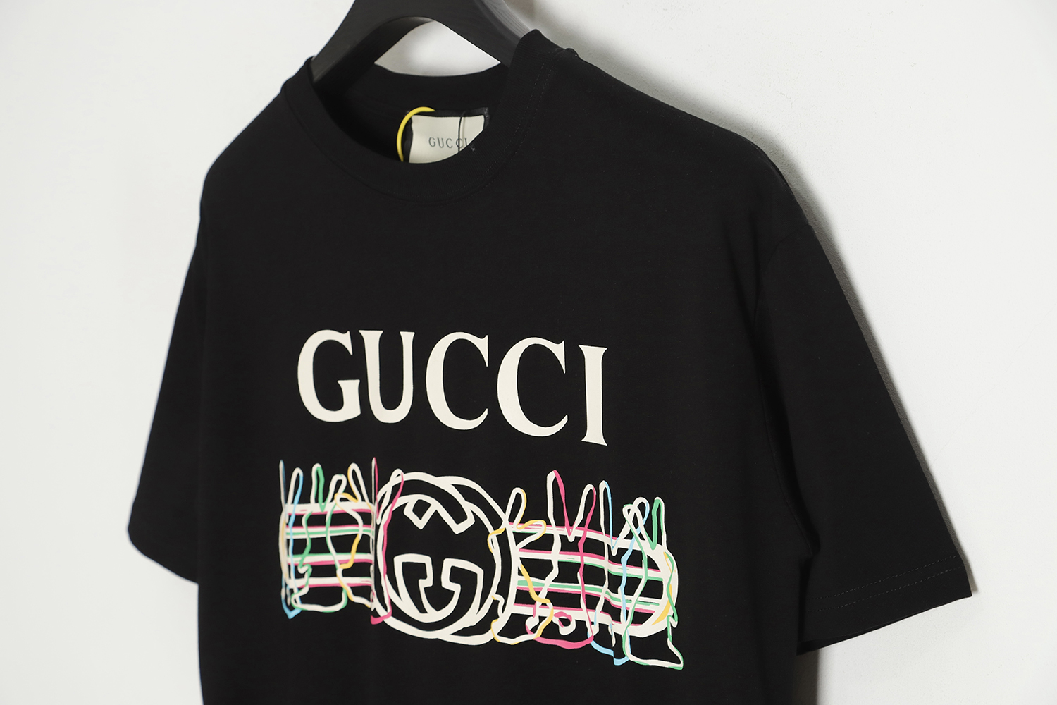 G*u*i chinese new year rabbit logo print cotton t-shirt tsk1