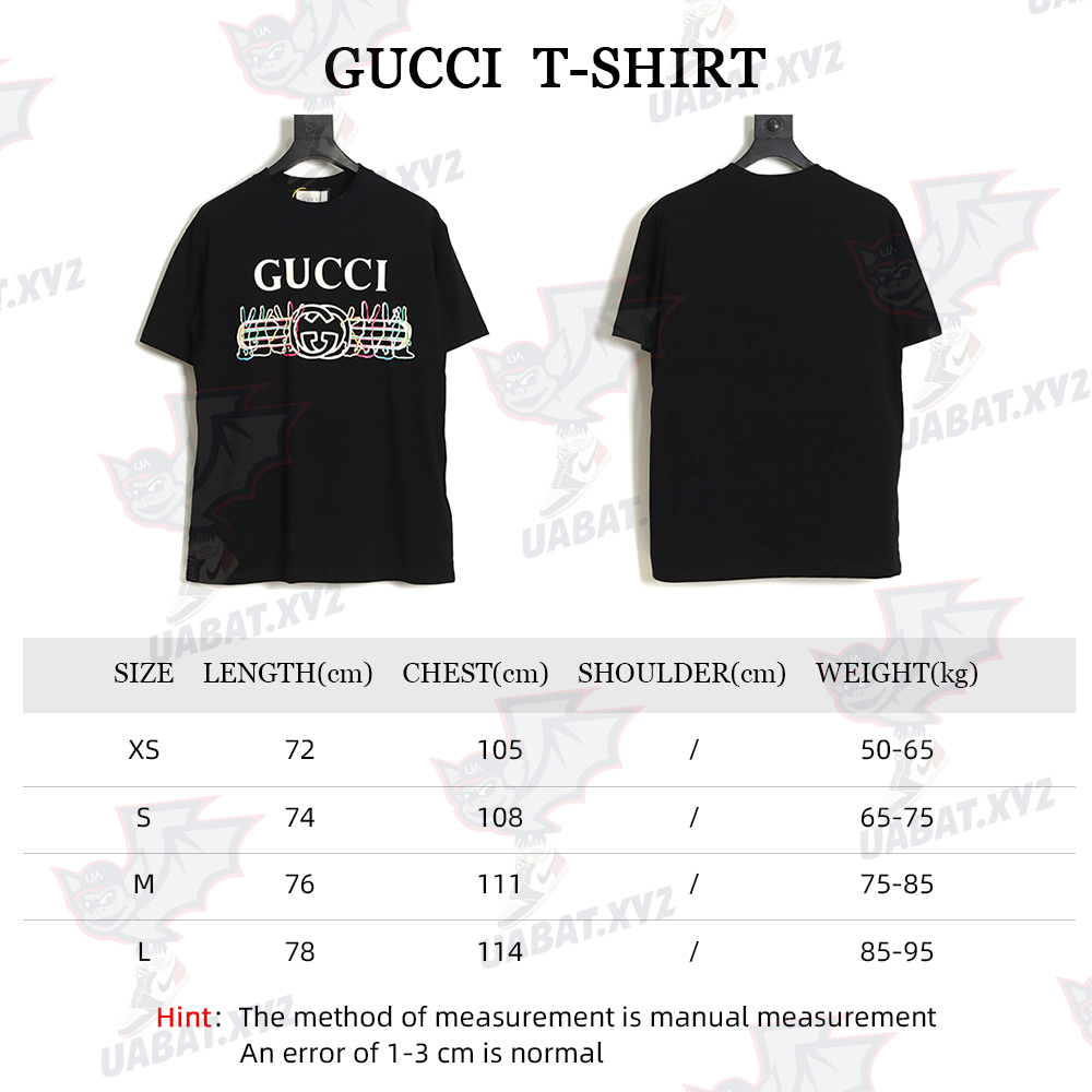 G*u*i chinese new year rabbit logo print cotton t-shirt tsk1