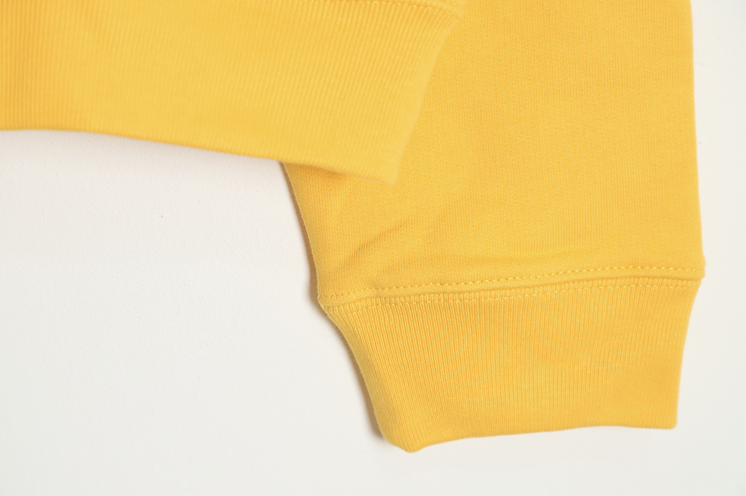 KANYE CPFM Foam Letter Print Reborn Hoodie Yellow