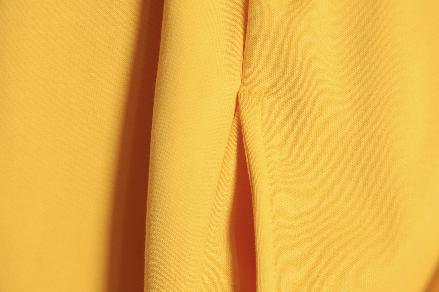 KANYE CPFM Foam Letter Print Reborn Hoodie Yellow