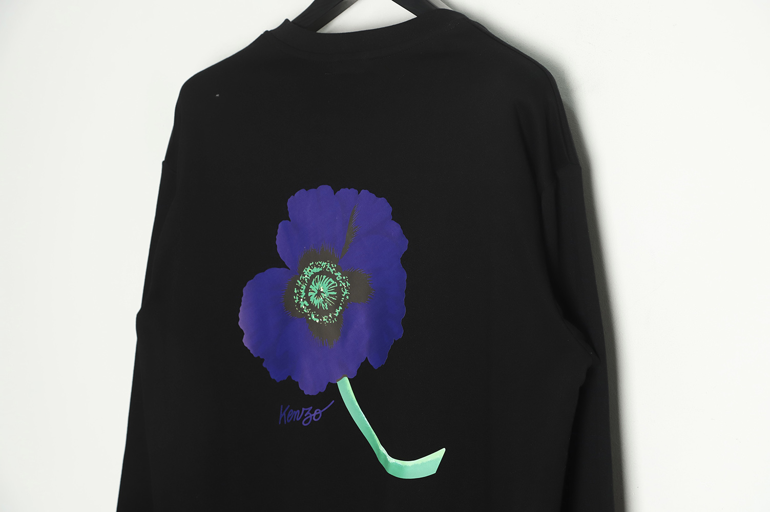 Kenzo 22FW begonia print crew neck sweatshirt TSK1