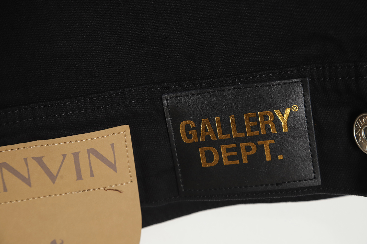 LANVIN Lanvin joint GD limited capsule graffiti denim jacket