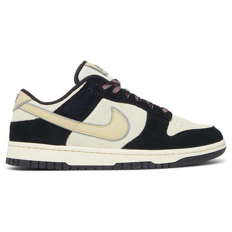 DUNK LOW LX ''BLACK SUEDE''