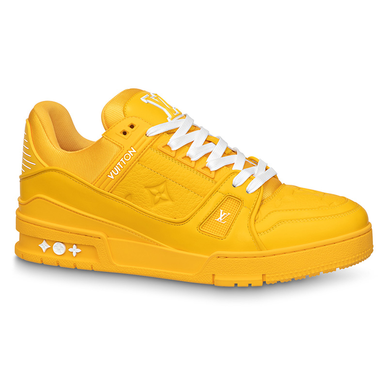 LV TRAINER SNEAKER YELLOW