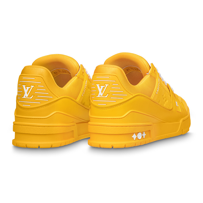 LV TRAINER SNEAKER YELLOW